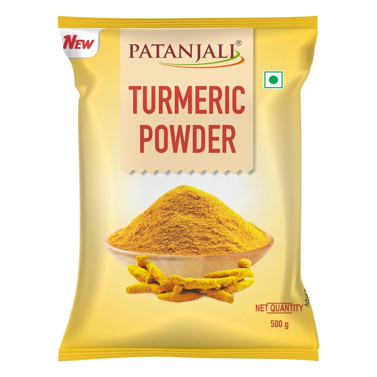 Куркума мелена 500 г Patanjali Turmeric Powder 500g