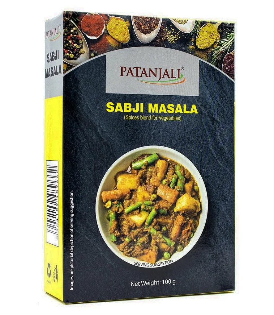 Сабджі Масала 100 г Patanjali Sabzi Masala