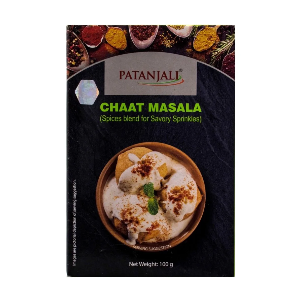 Чат масала 100 г Patanjali Chaat Masala