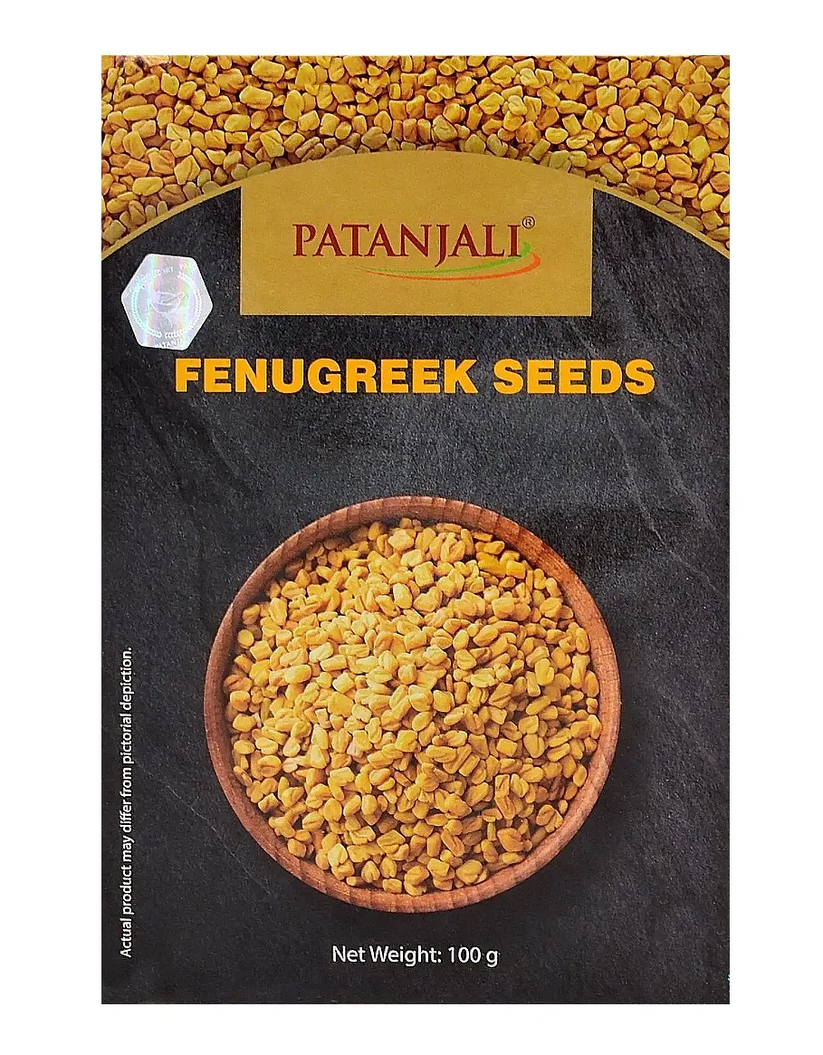Пажитник цілий 100 г Patanjali Fenugreek Whole