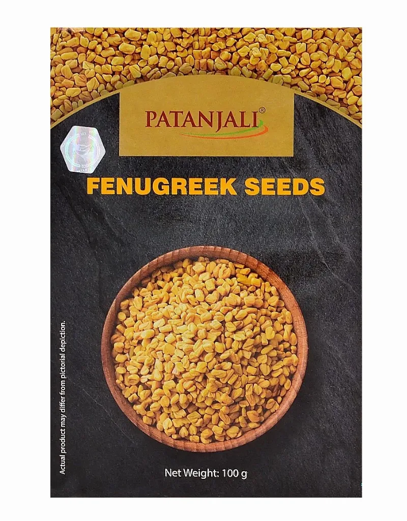 Пажитник цілий 100 г Patanjali Fenugreek Whole