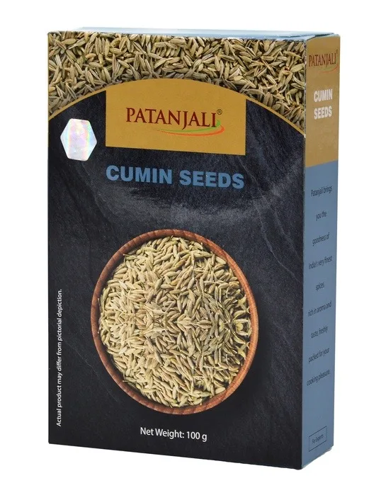 Кумін насіння 100 г Patanjali Cumin Seeds