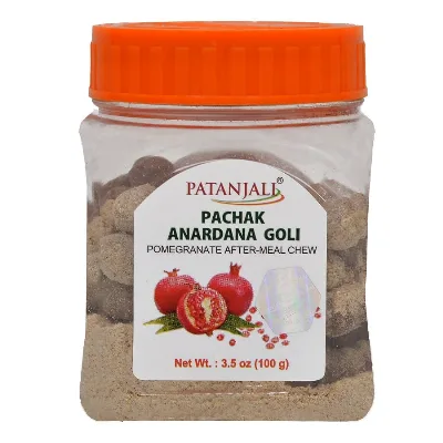 Пачак Анардана Голі 100 г Patanjali Pachak Anardana Goli