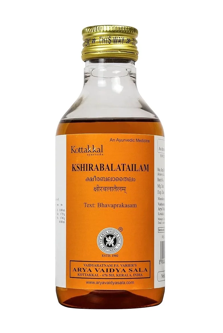 Кширабала тайл 200 мл Kottakkal Kshirabalatailam