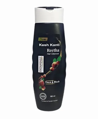 Шампунь Кеш Канті Рітха 180 мл Patanjali Kesh Kanti Reetha Hair Cleanser 180ml
