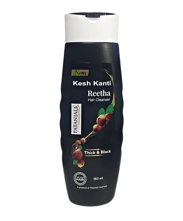 Шампунь Кеш Канті Рітха 180 мл Patanjali Kesh Kanti Reetha Hair Cleanser 180ml