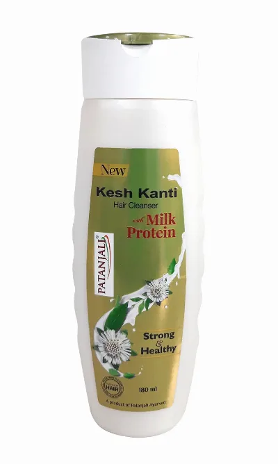 Шампунь Кеш канті Молочні протеїни 180 мл Patanjali Kesh Kanti Milk Protein Hair Cleanser 180 ml