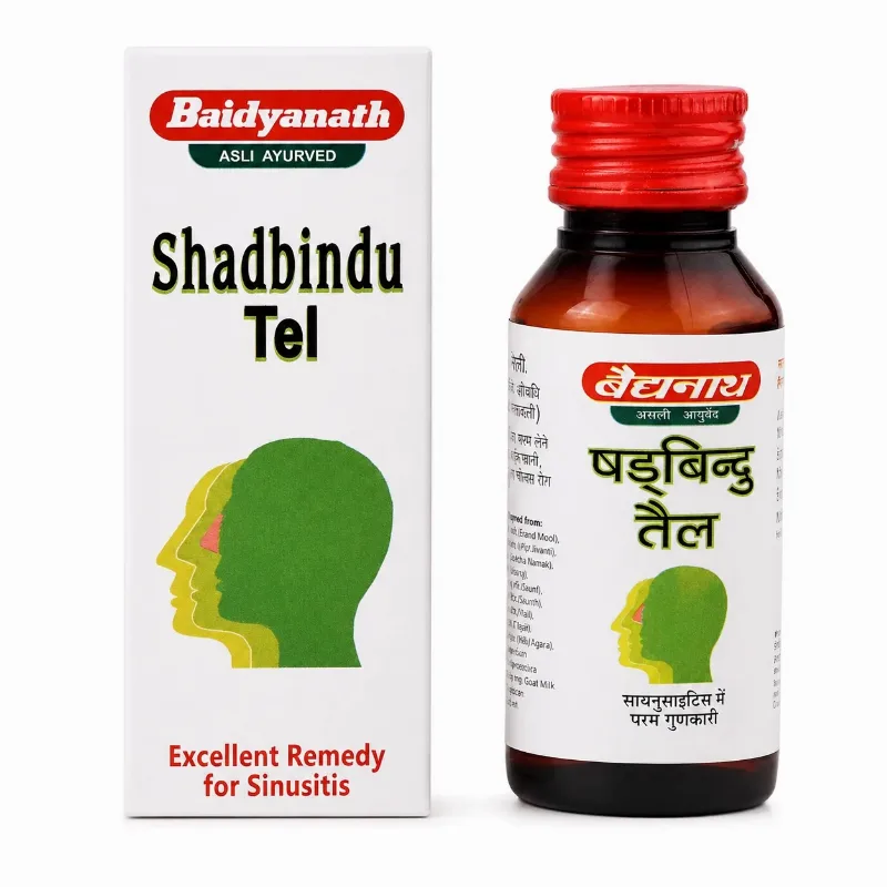 Шадбинду масло 15 мл Baidyanath Shadbindu Tail 15 ml