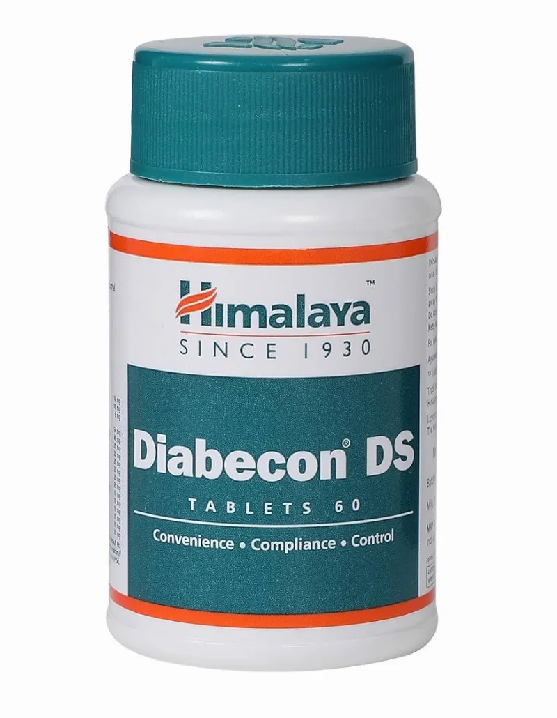 Диабекон ДС 60 табл Himalaya Diabecon DS