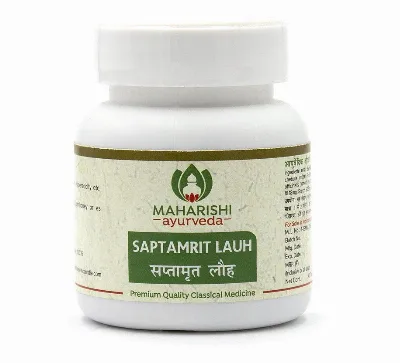 Саптамрит Лаух  40 табл Maharishi Ayurveda Saptamrit Lauh
