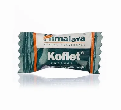 Льодяники від кашлю Кофлет 1 шт Himalaya Koflet Lozenges