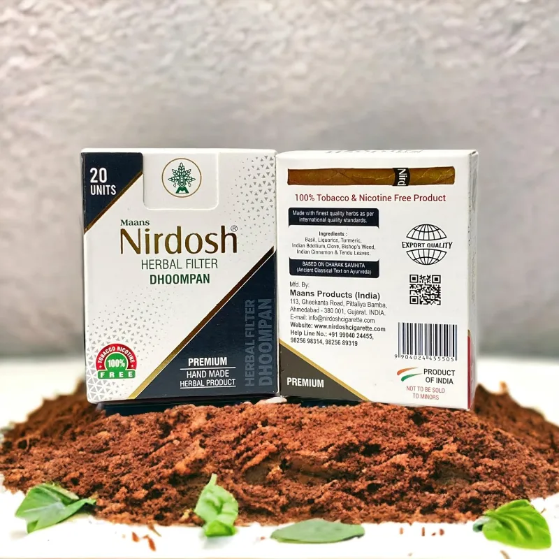 Нірдош Преміум 20 шт Maans Nirdosh Herbal Dhoompan Premium