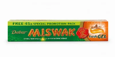 Зубна паста-гель Місвак 135 г Dabur Miswak Fresh Gel 135g