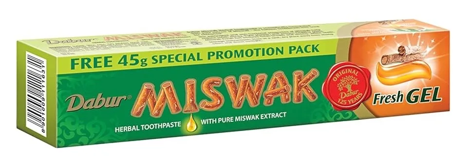 Зубна паста-гель Місвак 135 г Dabur Miswak Fresh Gel 135g