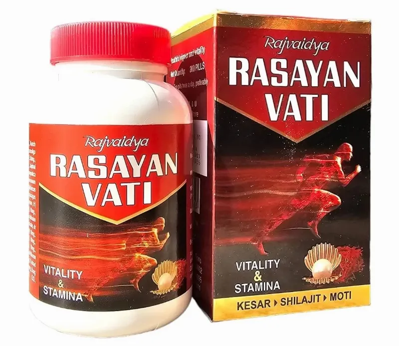 Расаян Ваті 200 табл Rajvaidya Rasayan Vati