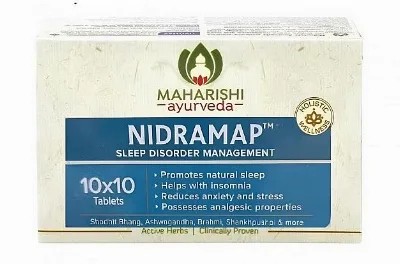 Нідрамап 100 табл Maharishi Ayurveda Nidramap