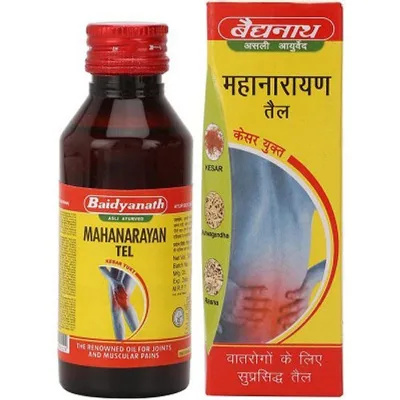 Маханараян олія 50 мл Baidyanath Mahanarayan Tel 50ml