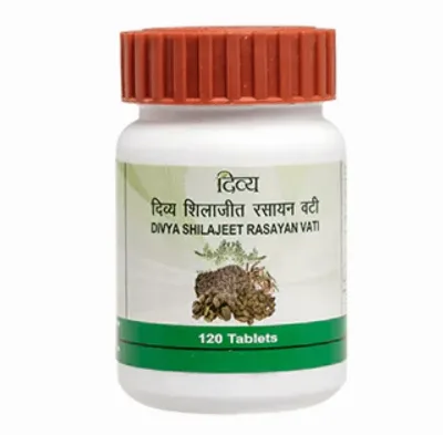 Шиладжит Расаян Вати 120 табл Patanjali Divya Shilajeet Rasayan Vati 120tab