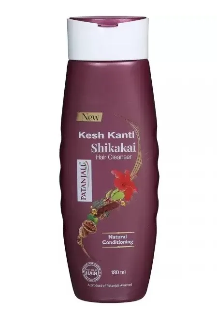 Шампунь Кеш Канті Шикакай 180 мл Patanjali Kesh Kanti Shikakai Hair Cleanser 180ml