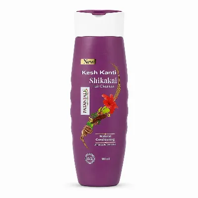 Шампунь Кеш Канті Шикакай 180 мл Patanjali Kesh Kanti Shikakai Hair Cleanser 180ml