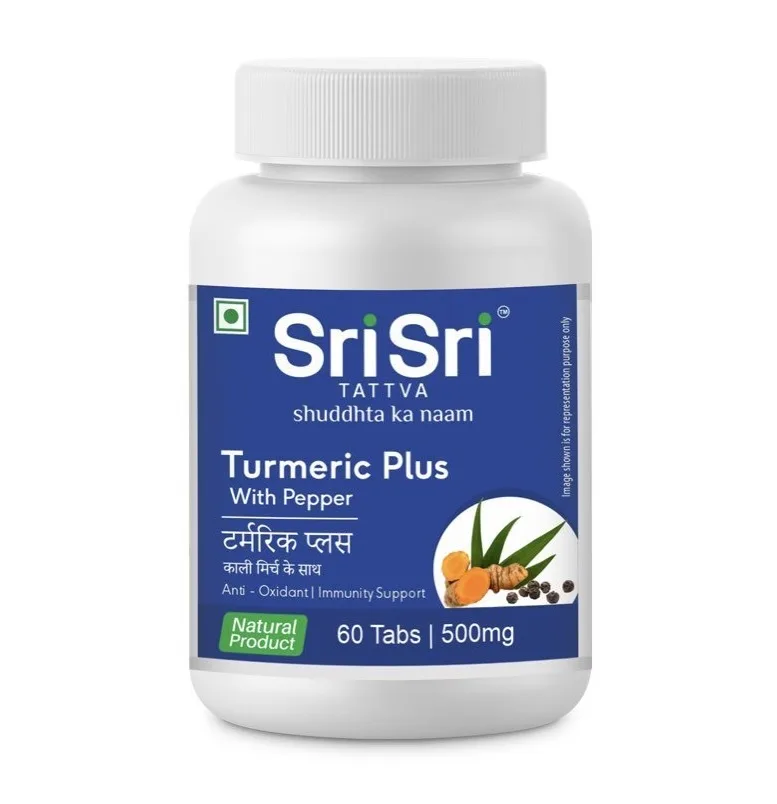 Турмерик Плюс 60 табл Sri Sri Tattva Turmeric Plus