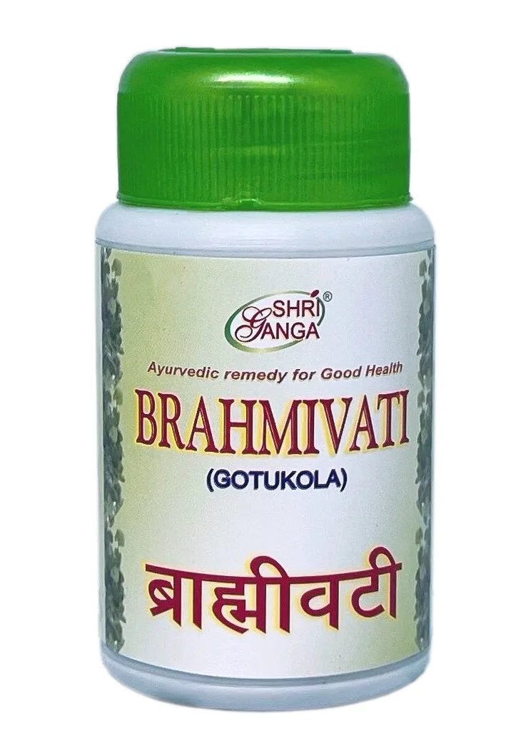 Брахмі Ваті 100 табл Shri Ganga Brahmivati Gotukola