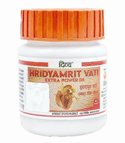 Хрідьямріт Ваті ДС 40 табл Patanjali Divya Hridyamrit Vati Extra Power DS