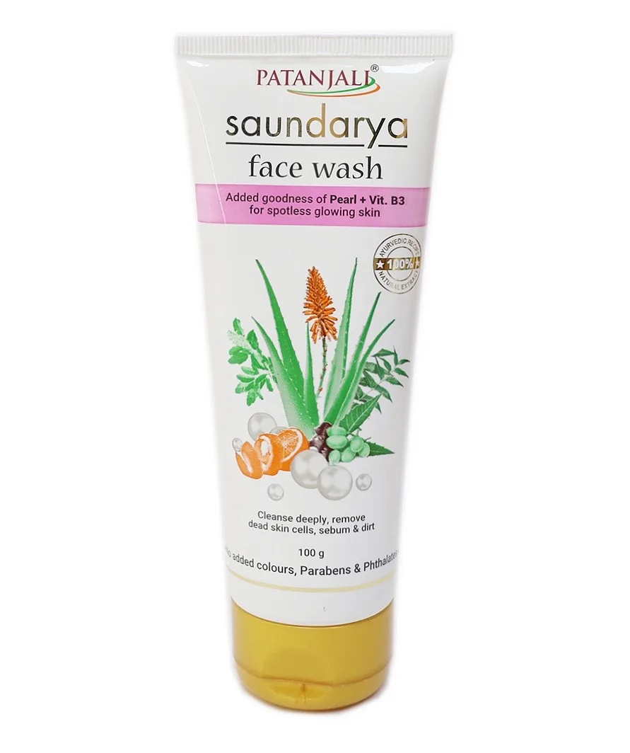 Гель для вмивання Саундарья 60 г Patanjali Saundarya Face Wash
