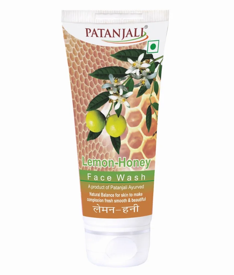 Гель для вмивання Лимон Мед 60 г Patanjali Lemon Honey Face Wash
