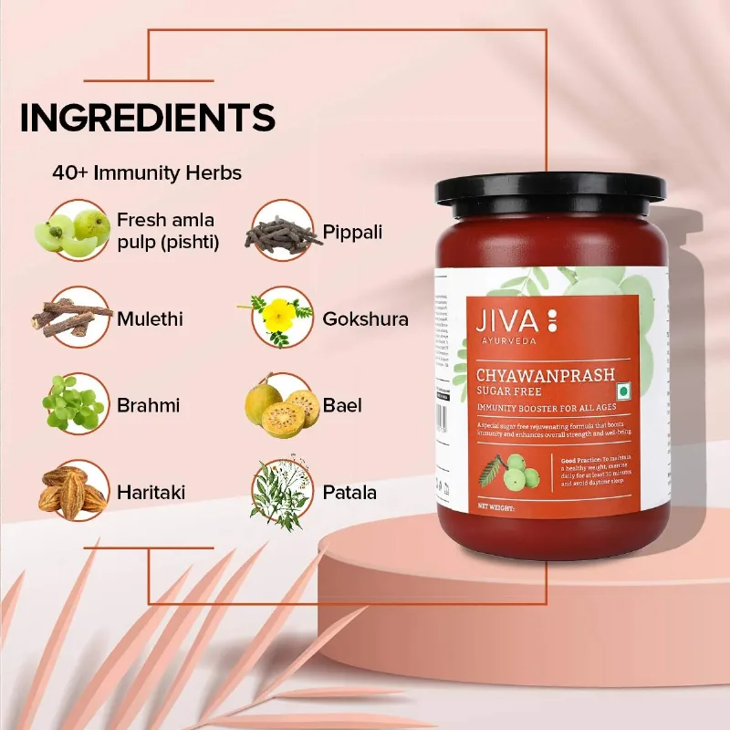 Чаванпраш без цукру 500 г Jiva Sugar Free Chyawanprash