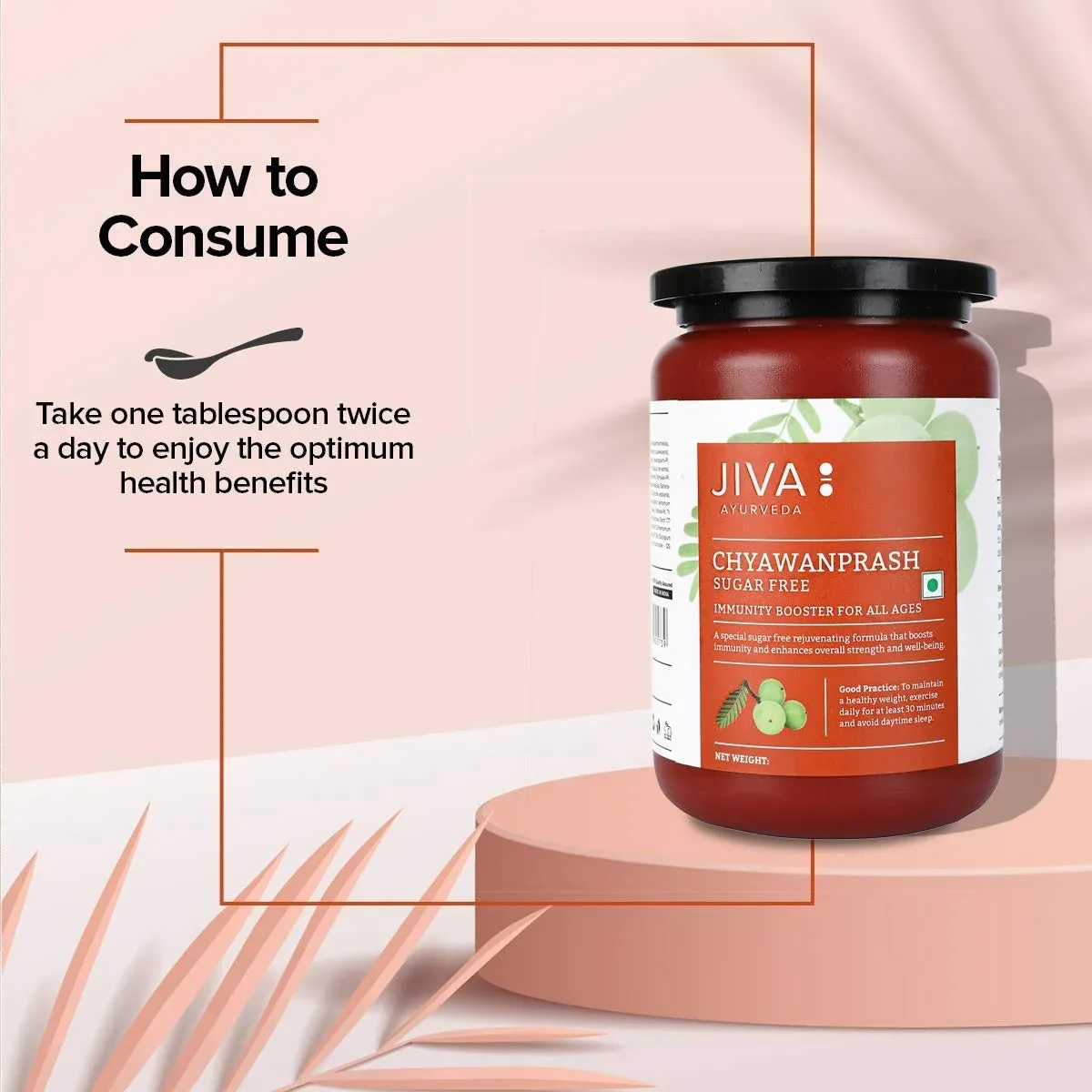Чаванпраш без цукру 500 г Jiva Sugar Free Chyawanprash
