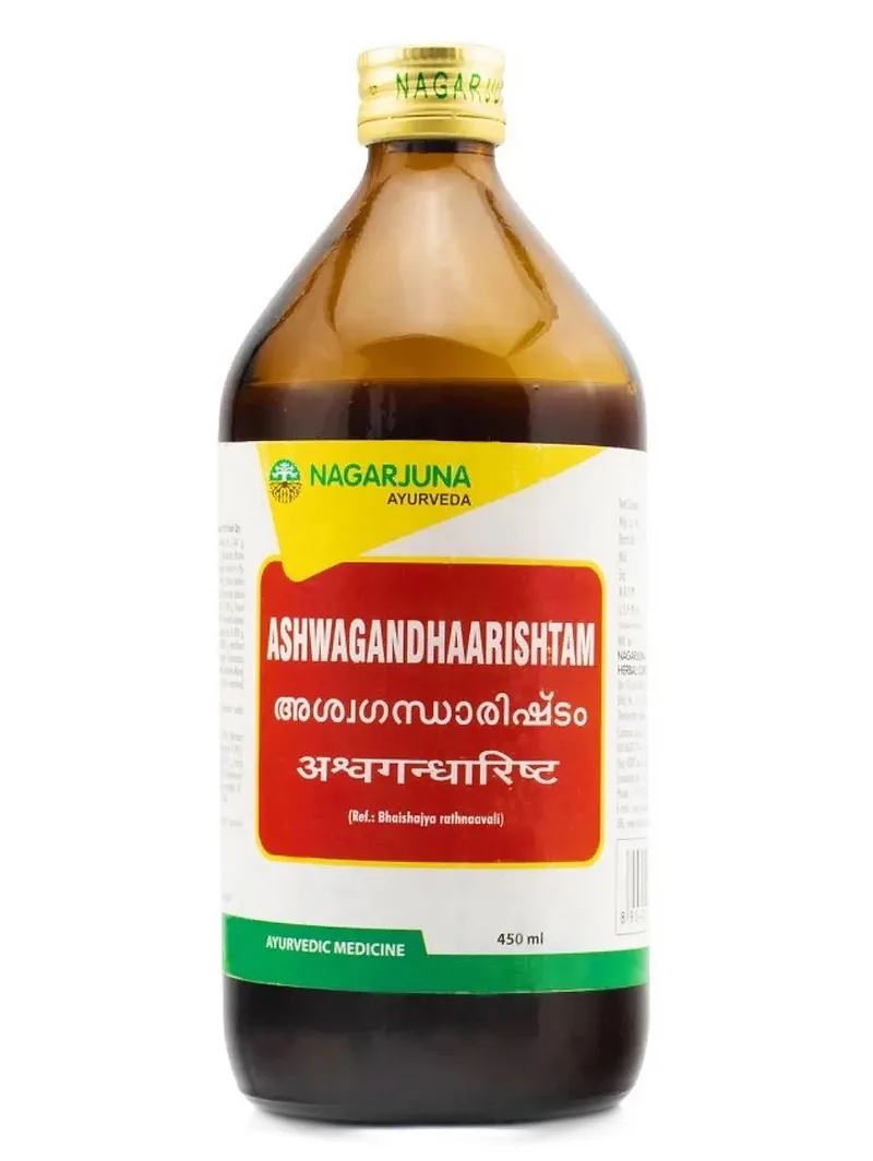 Ашвагандха Ришта 450 мл Nagarjuna Ashwagandhaarishtam
