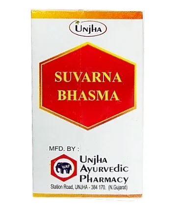 Суварна Бхасма, 100 мг Unjha Suvarna Bhasma