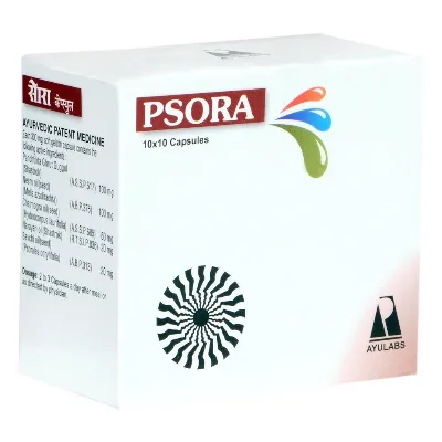 Псора 100 капс Ayulabs Psora Capsules