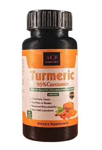 Куркумін Індійський 95% 60 капс Comfort Turmeric curcumin