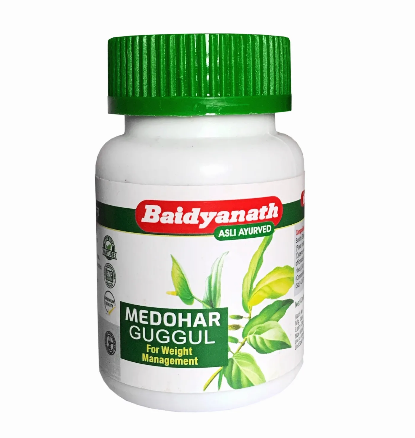 Медохар Гуггул 100 табл Baidyanath Medohar Guggulu 100 tab