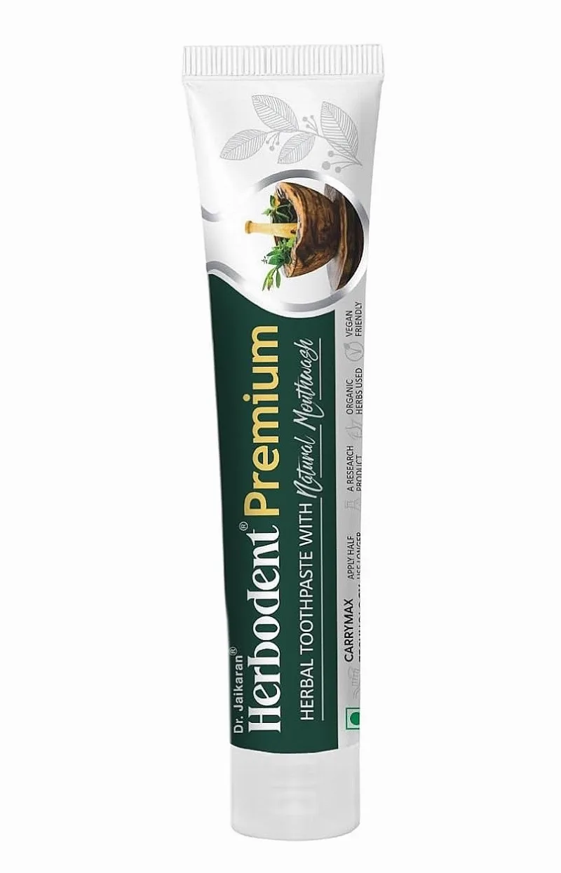 Зубна паста Хербодент Преміум Jaikaran Herbodent Premium Herbal Tothpaste