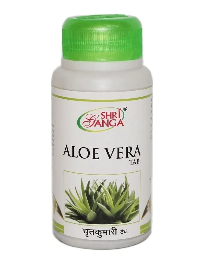 Алое Вера 60 табл Shri Ganga Aloe Vera
