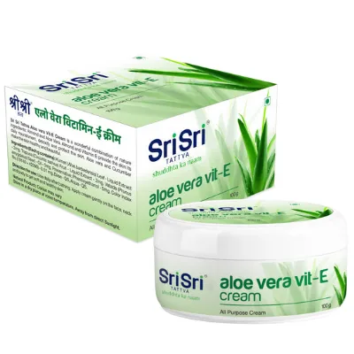 Крем універсальний з Алое вера 100 г Sri Sri Tattva Aloe Vera Vit - E Cream