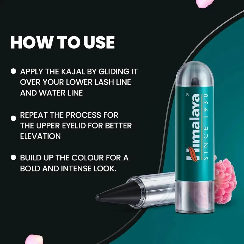Каджал - карандаш для глаз 2.7 г Himalaya Kajal Eye Definer Almond Rose 2.7g