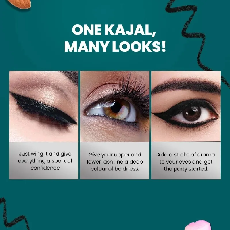 Каджал - карандаш для глаз 2.7 г Himalaya Kajal Eye Definer Almond Rose 2.7g
