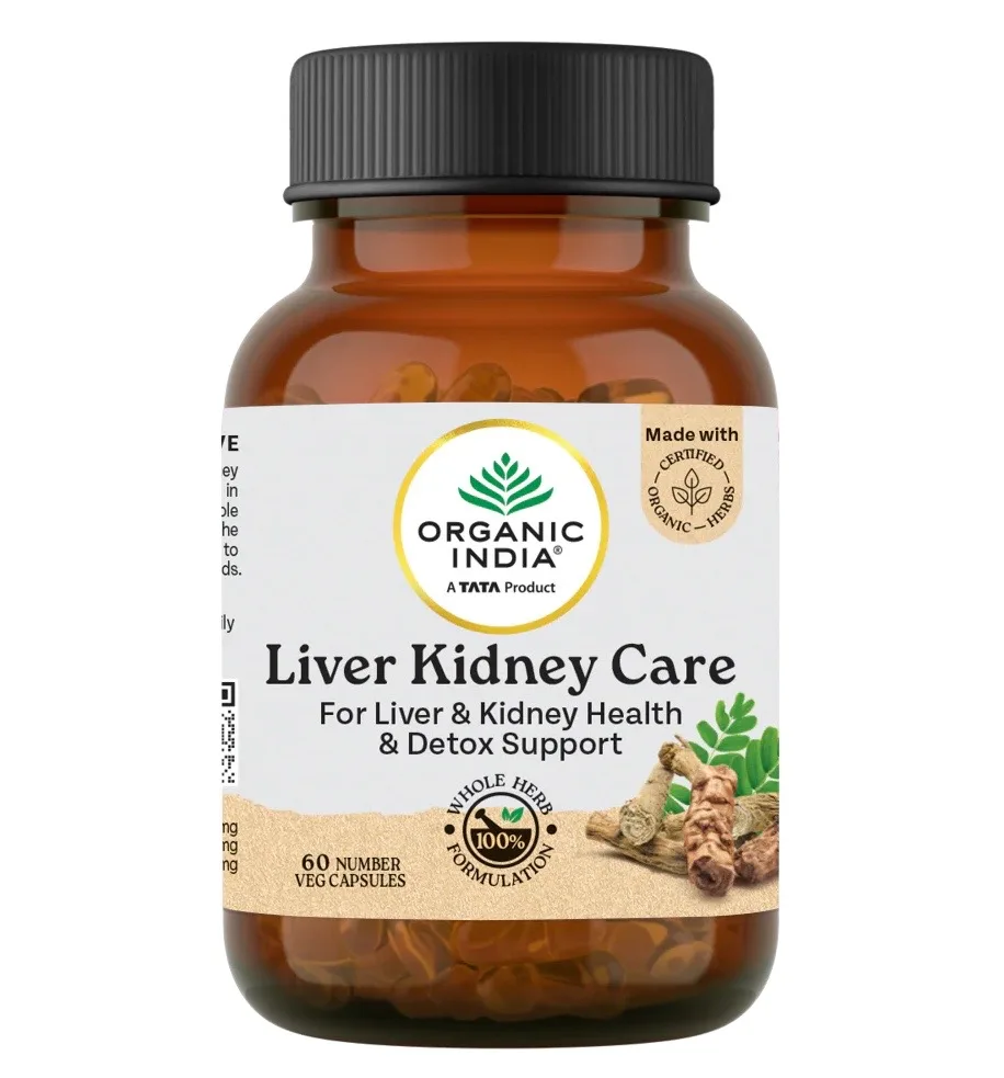 Лівер Лідні Кеа  60 капс Organic India Liver Kidney Care 60 caps