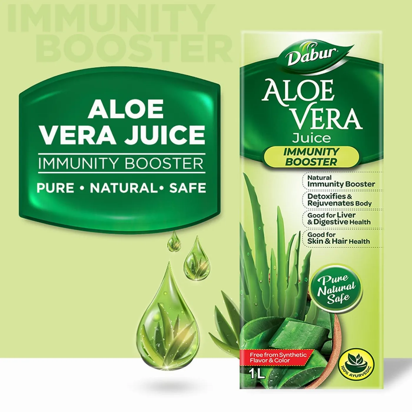 Сік Алое вера 1 л Dabur Aloe Vera Juice 1 l