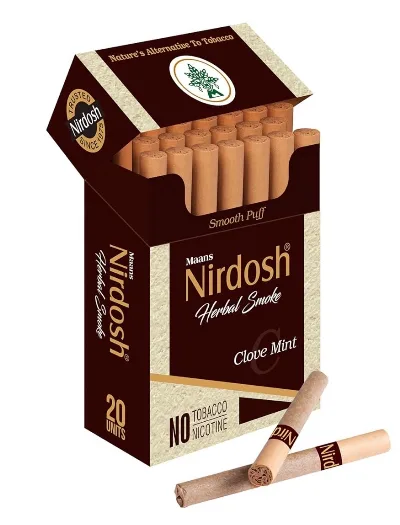 Нірдош Гвоздика М’ята 20 шт Maans Nordosh Herbal Smoke Clove Mint