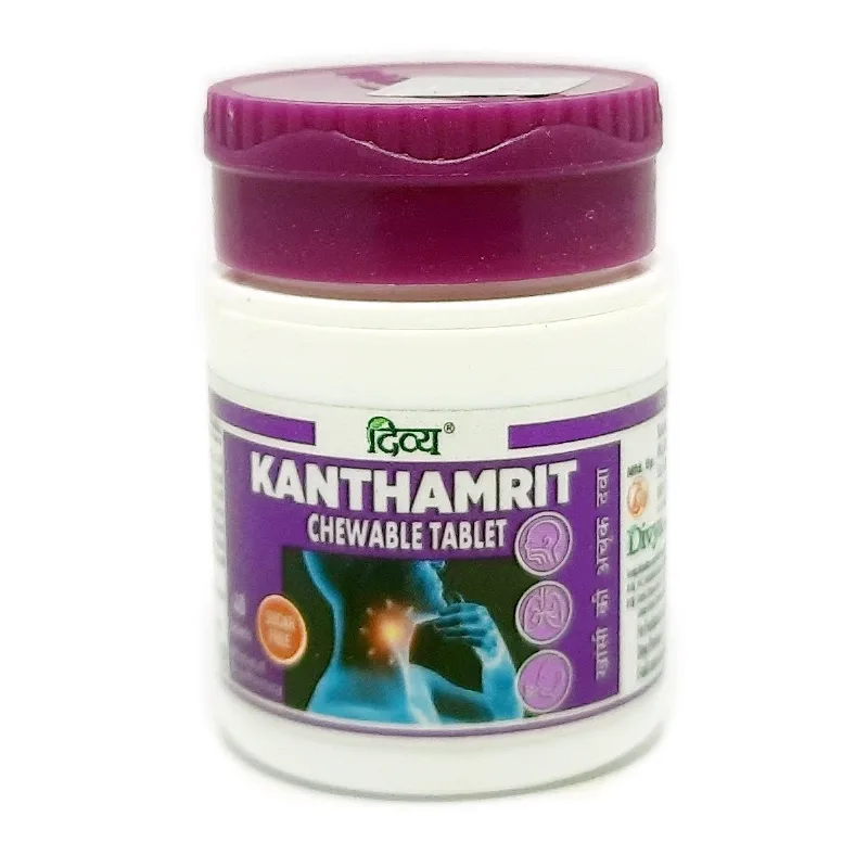 Кантхамріт Ваті 80 табл Patanjali Kanthamrit Vati