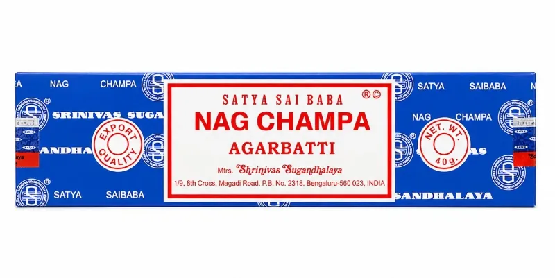 Ароматичні палички Наг Чампа 15 г Satya Sai Baba Nag Champa 15 g