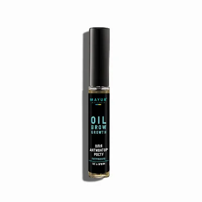 Масло «Активатор роста» для ресниц и бровей 12 мл Mayur Lash & Brow Growth Oil
