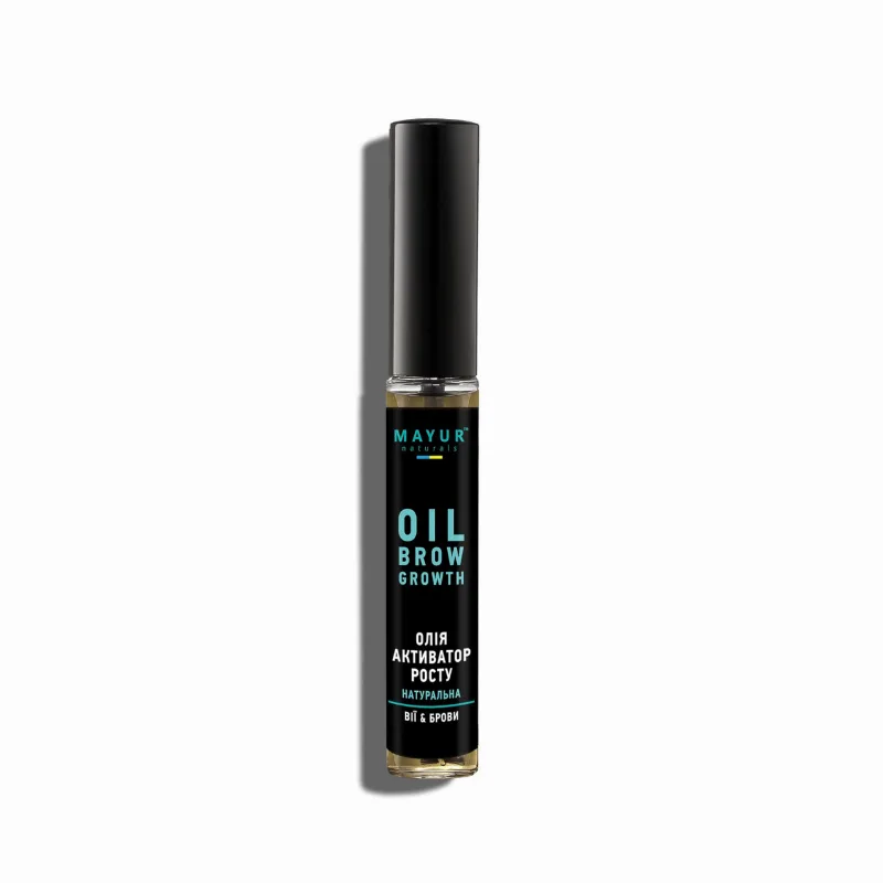 Масло «Активатор роста» для ресниц и бровей 12 мл Mayur Lash & Brow Growth Oil