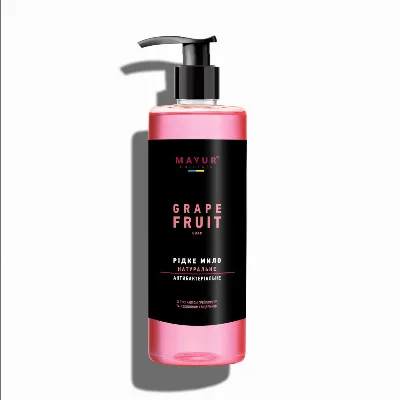 Антибактеріальне рідке мило "Грейпфрут" 500 мл Mayur Grapefruit Antibacterial Liquid Soap