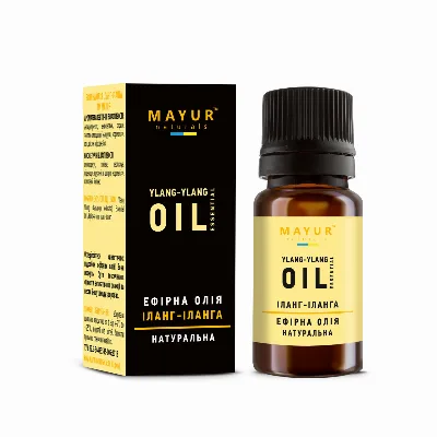 Ефірна олія іланг-ілангу 10 мл Mayur Ylang Ylang Essential Oil